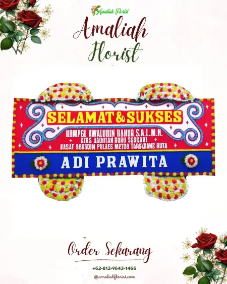 Papan Bunga Ucapan Selamat Doho